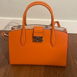 Kate Spade Orange Satchel Bag
